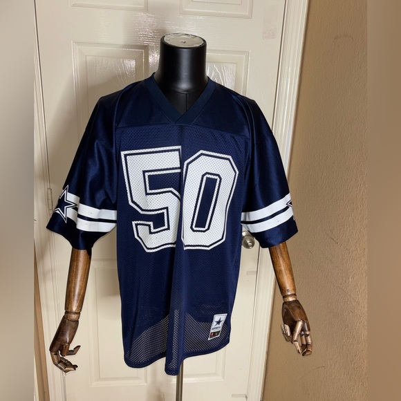 Dallas Cowboys #50 Sean Lee Size Large Jersey Color Navy - Picture 7 of 13